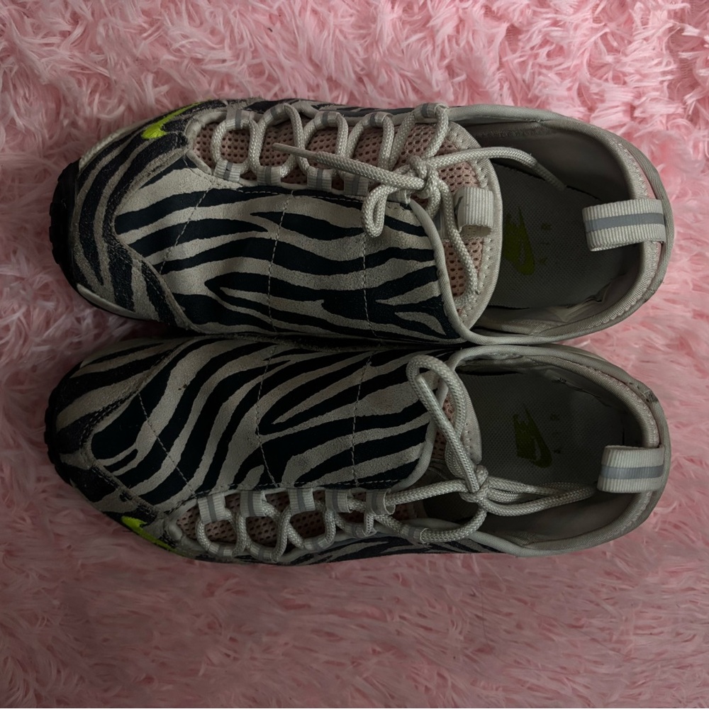 Nike Zebra Print Kids Sneakers - Black and White